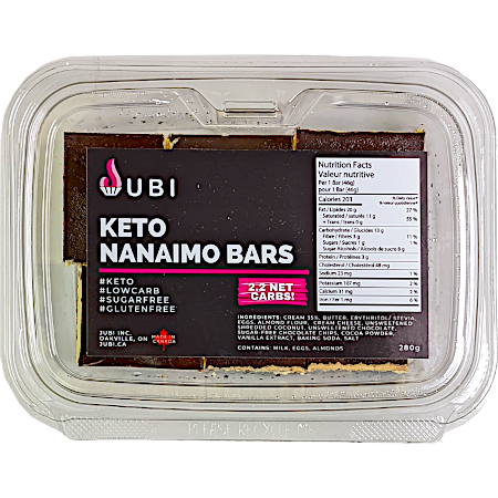 Keto Friendly, Gluten Free Nanaimo Bars